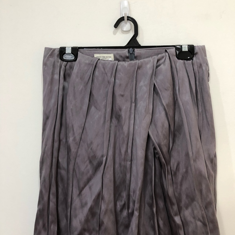 Dries van noten silk blend maxi skirt size 36 - Picture 2 of 7